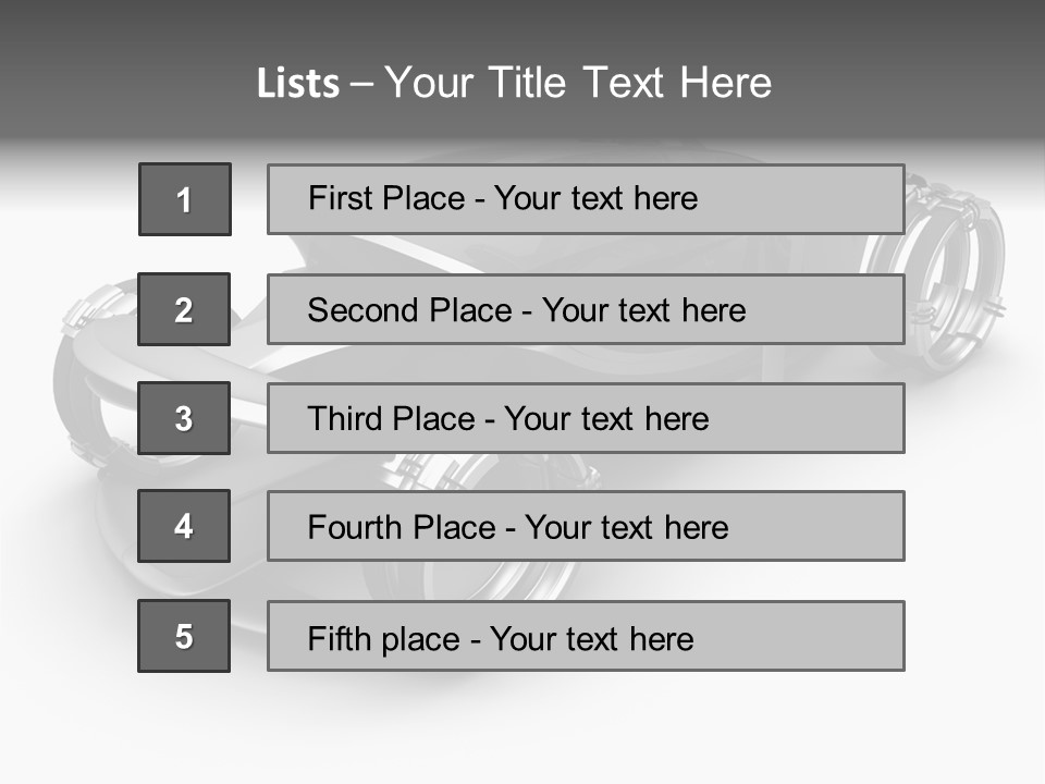Future Steel Automobile PowerPoint Template