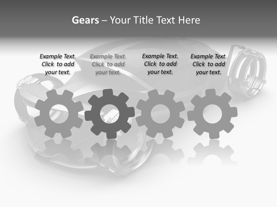 Future Steel Automobile PowerPoint Template