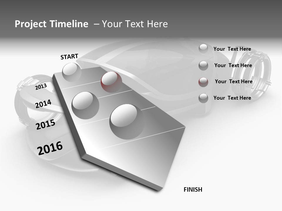 Future Steel Automobile PowerPoint Template