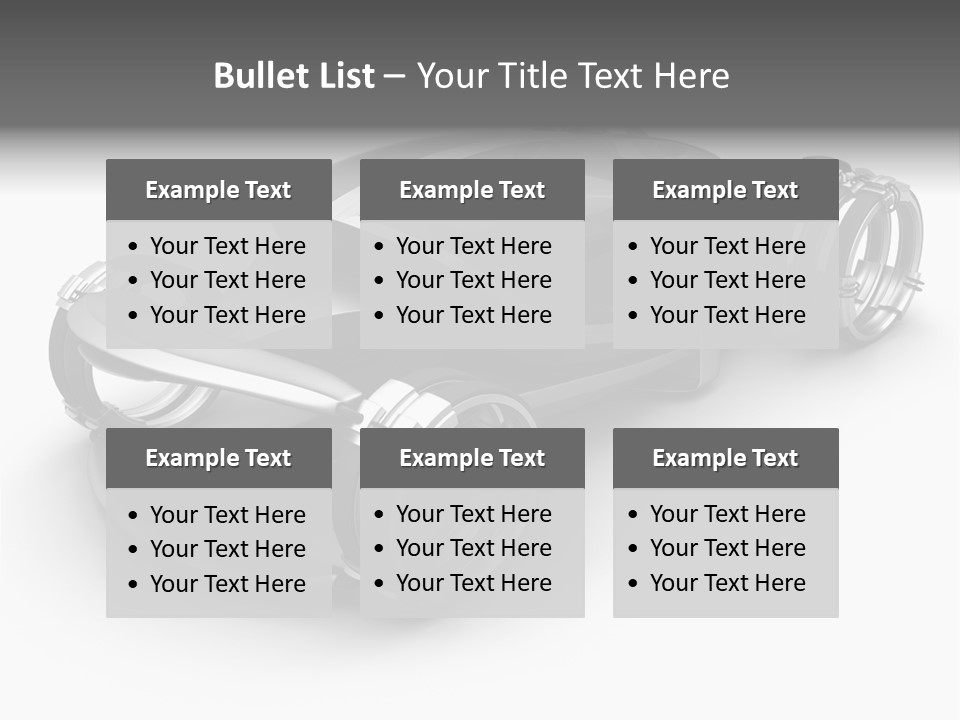 Future Steel Automobile PowerPoint Template