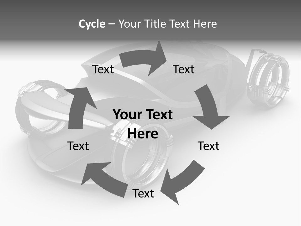 Future Steel Automobile PowerPoint Template