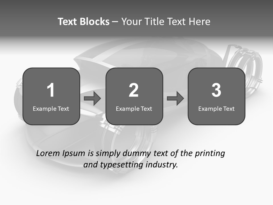Future Steel Automobile PowerPoint Template