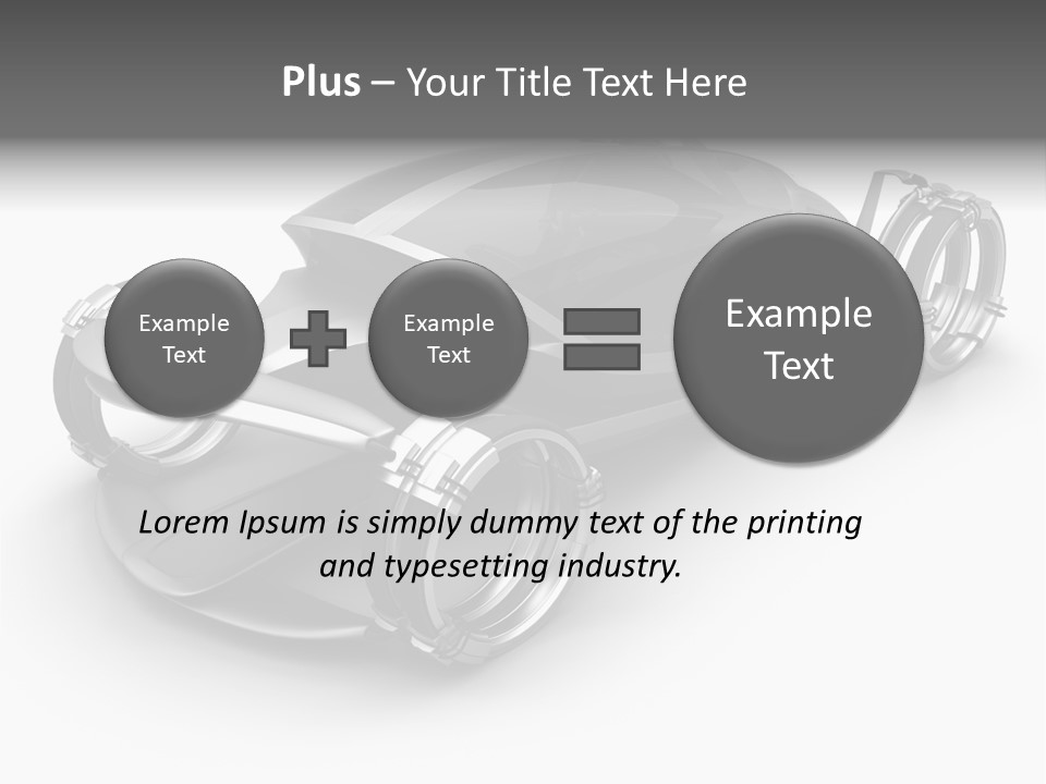 Future Steel Automobile PowerPoint Template