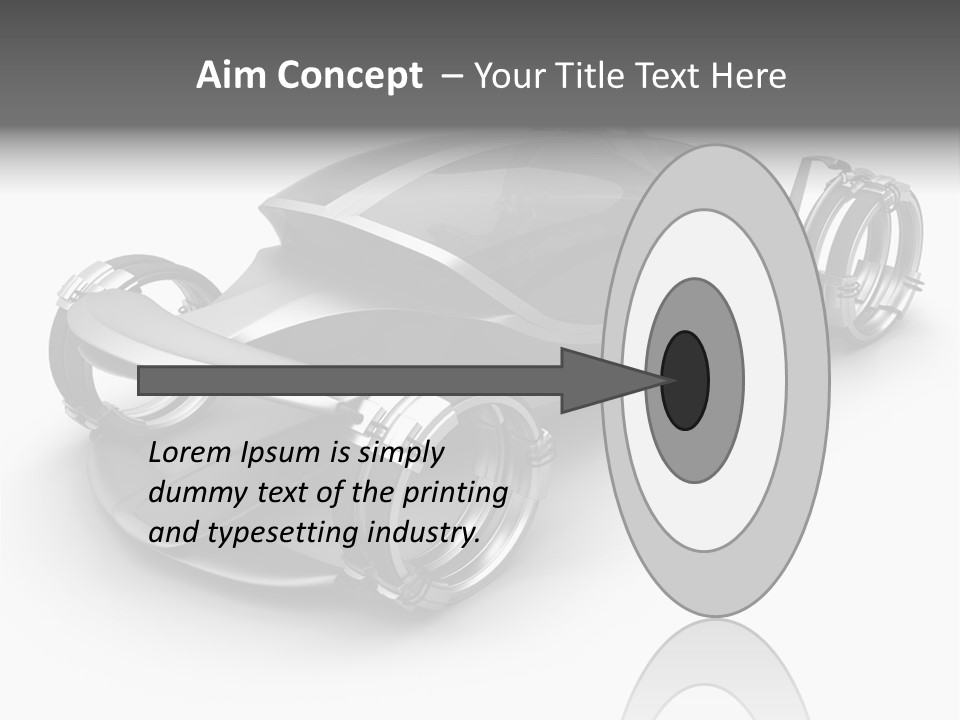 Future Steel Automobile PowerPoint Template