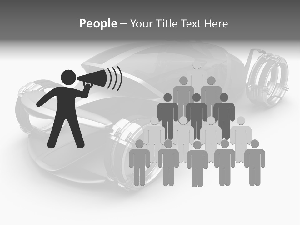 Future Steel Automobile PowerPoint Template