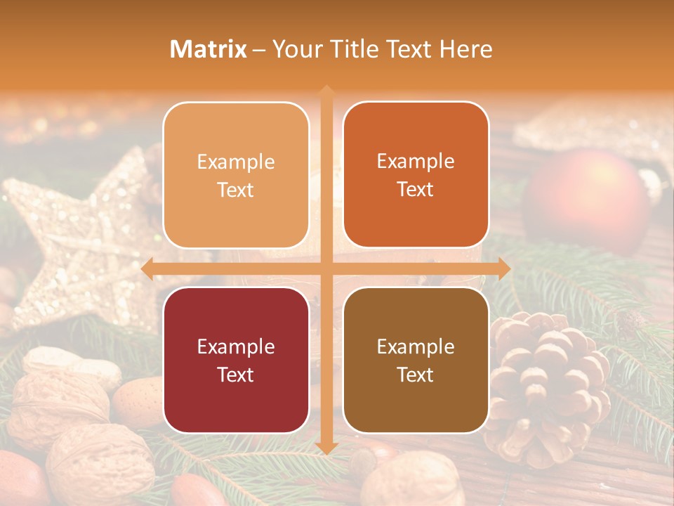 Gift Tap Nut PowerPoint Template