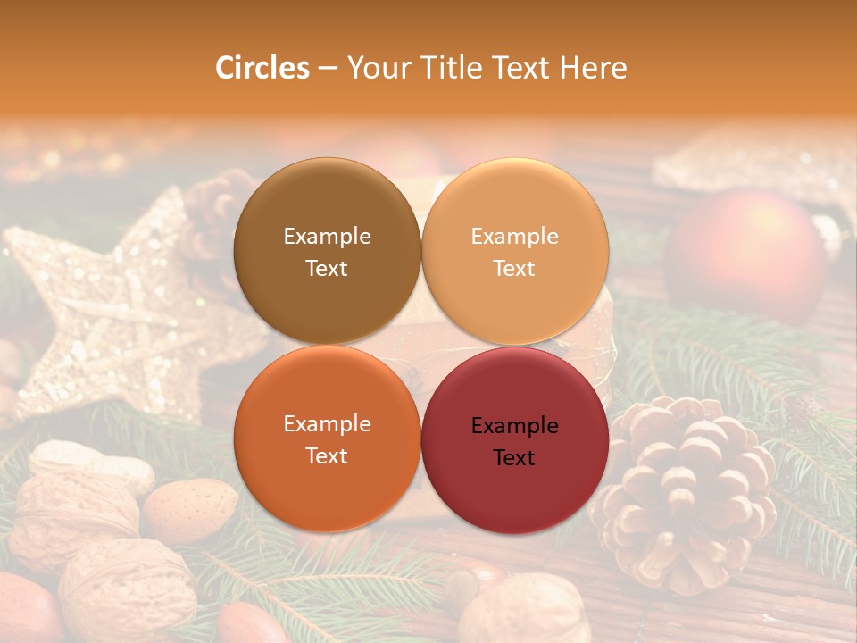 Gift Tap Nut PowerPoint Template