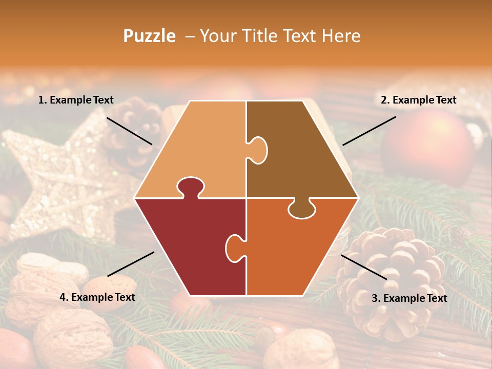 Gift Tap Nut PowerPoint Template