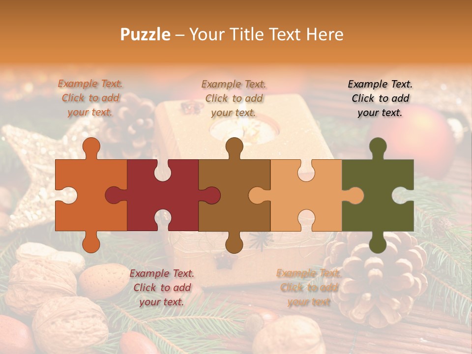 Gift Tap Nut PowerPoint Template