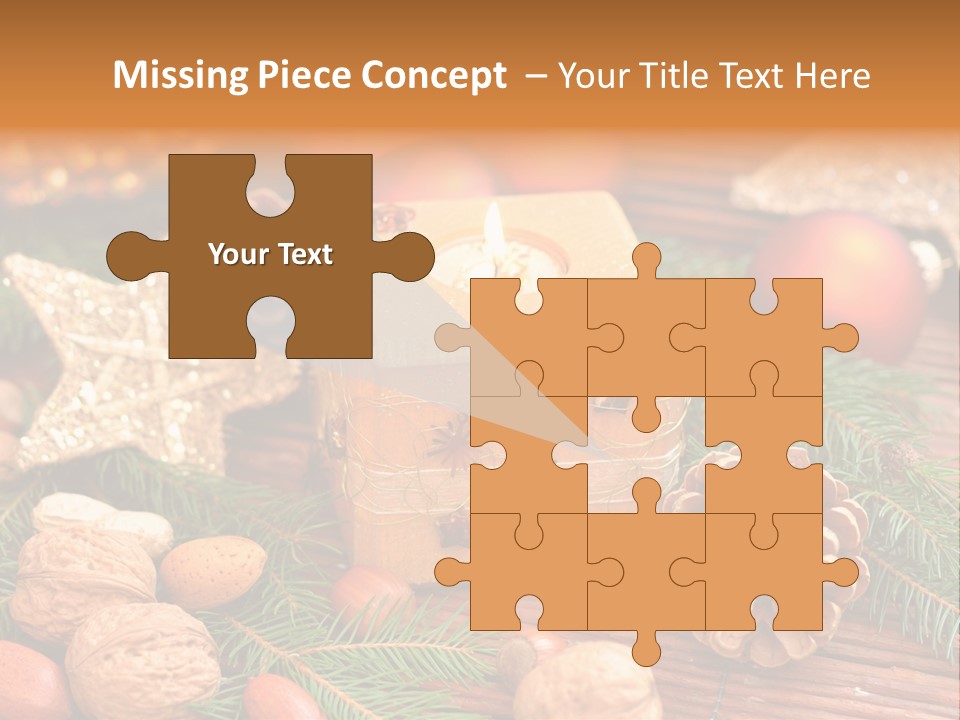 Gift Tap Nut PowerPoint Template