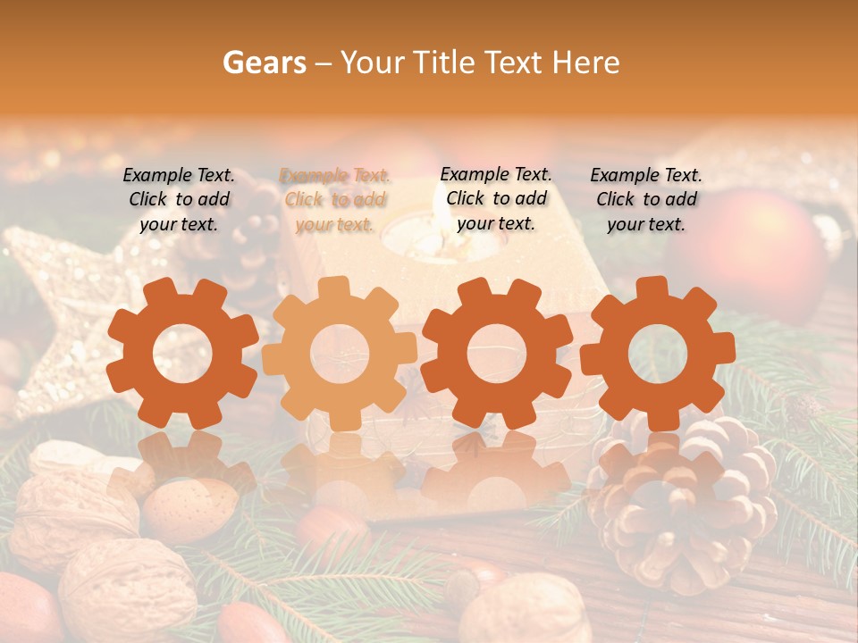 Gift Tap Nut PowerPoint Template