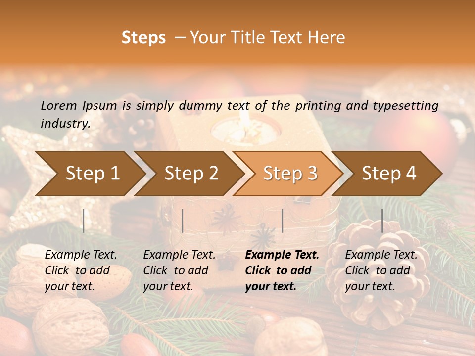 Gift Tap Nut PowerPoint Template