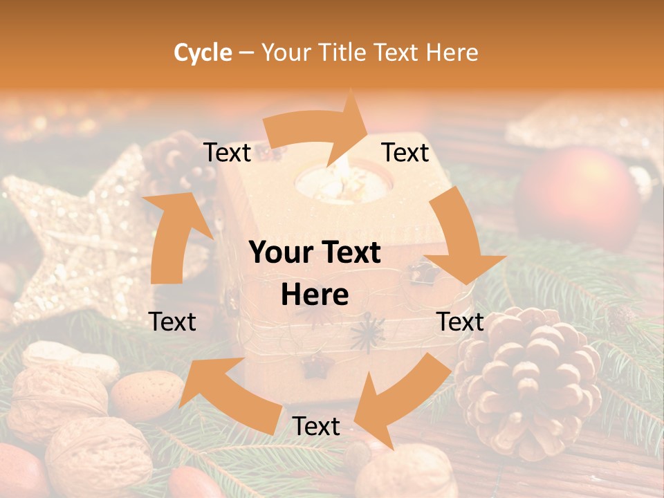Gift Tap Nut PowerPoint Template