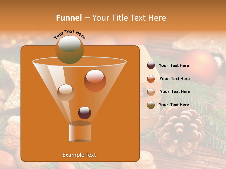 Gift Tap Nut PowerPoint Template