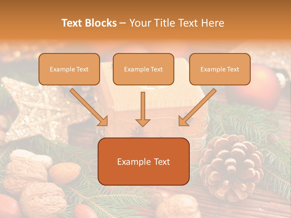 Gift Tap Nut PowerPoint Template