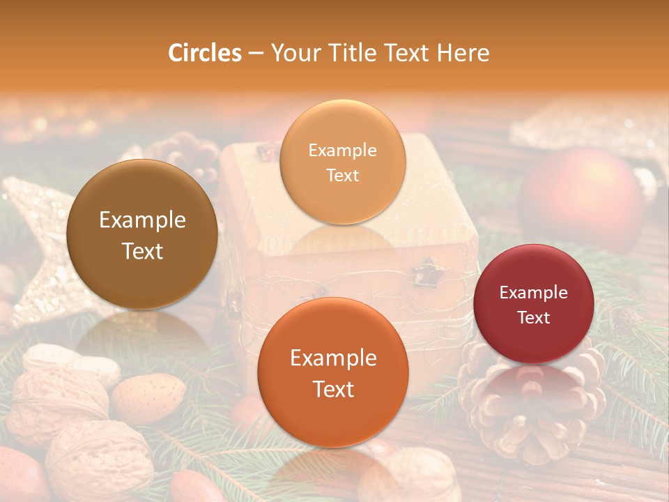 Gift Tap Nut PowerPoint Template