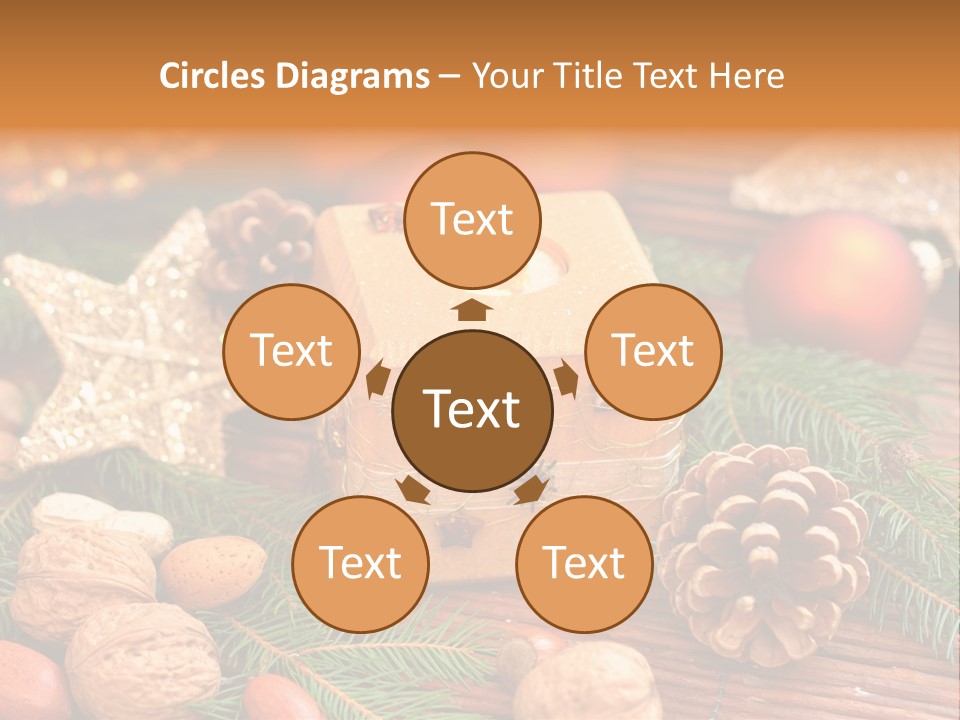 Gift Tap Nut PowerPoint Template