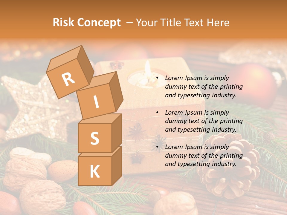 Gift Tap Nut PowerPoint Template