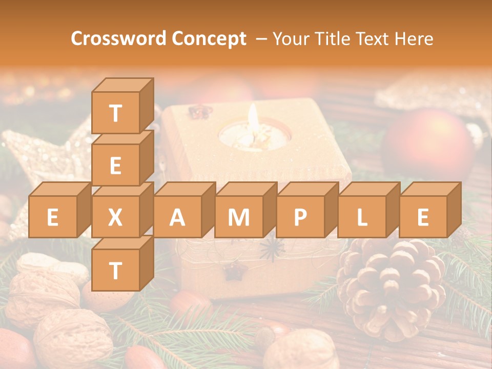 Gift Tap Nut PowerPoint Template
