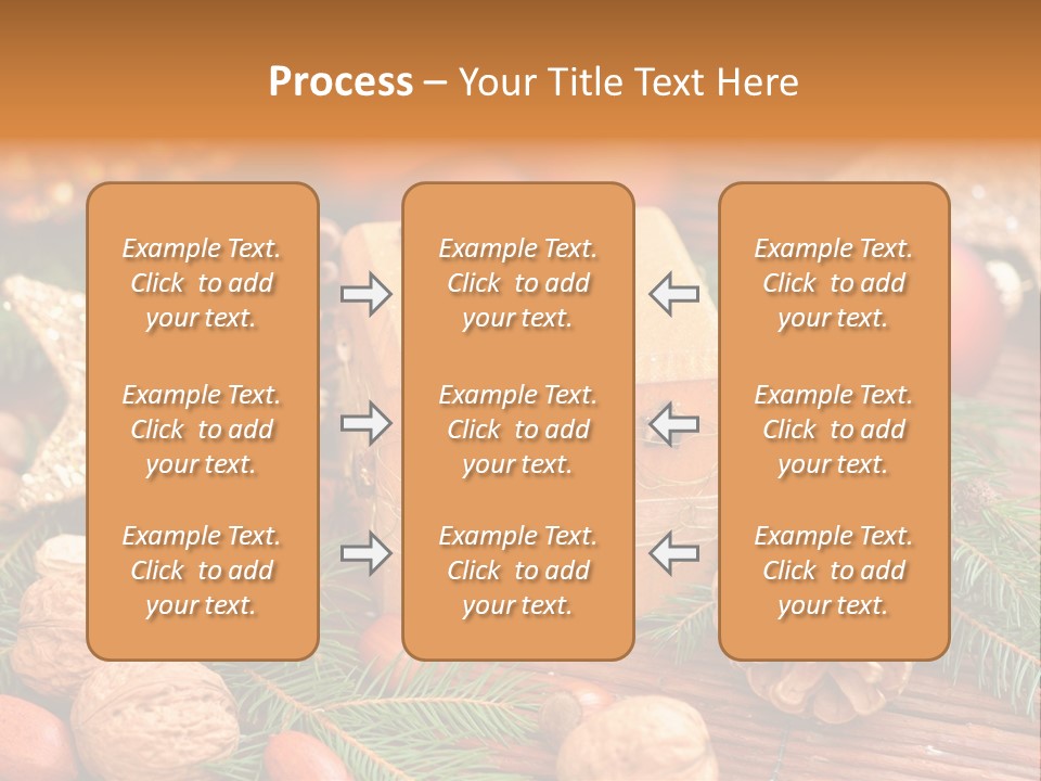Gift Tap Nut PowerPoint Template