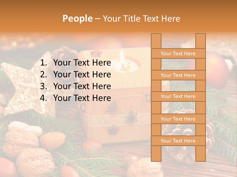 Gift Tap Nut PowerPoint Template