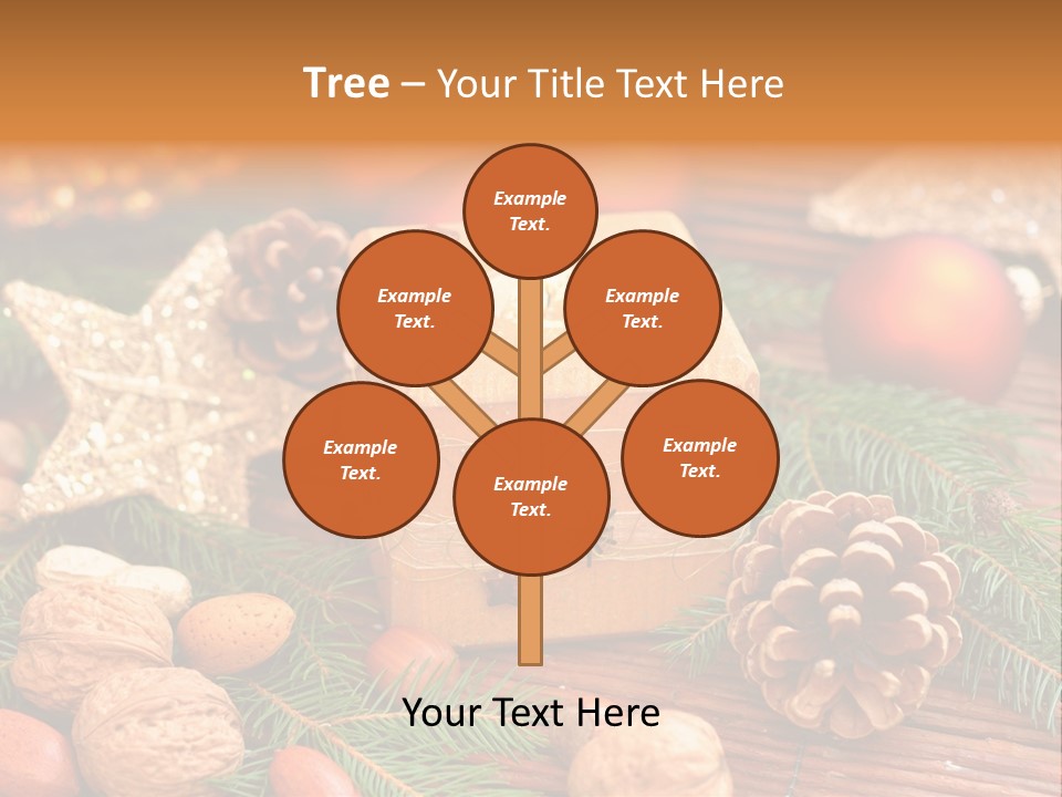 Gift Tap Nut PowerPoint Template