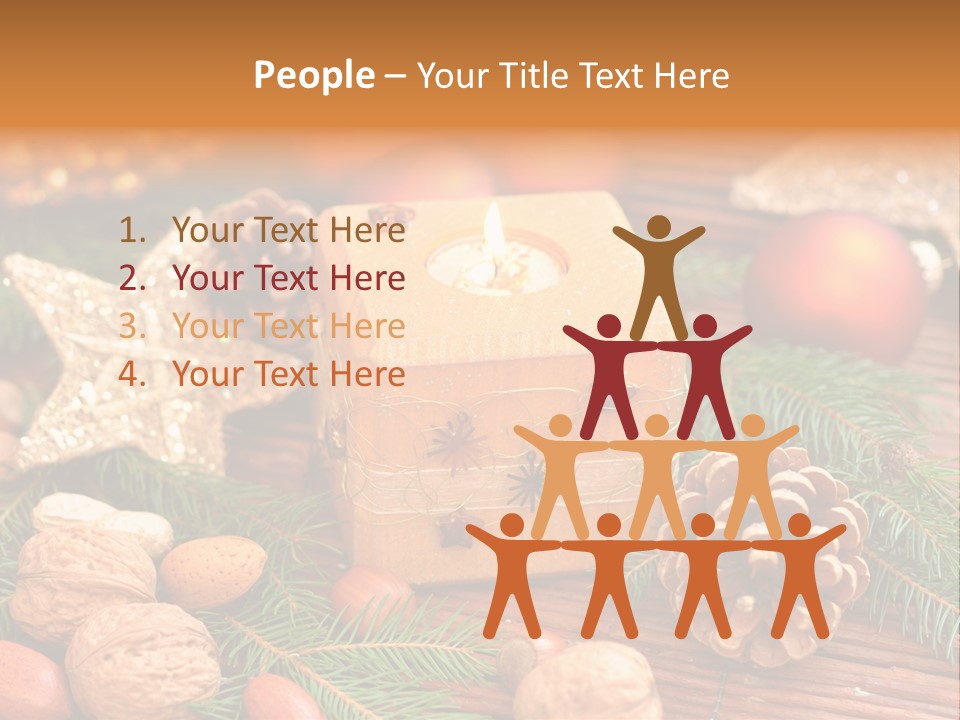 Gift Tap Nut PowerPoint Template