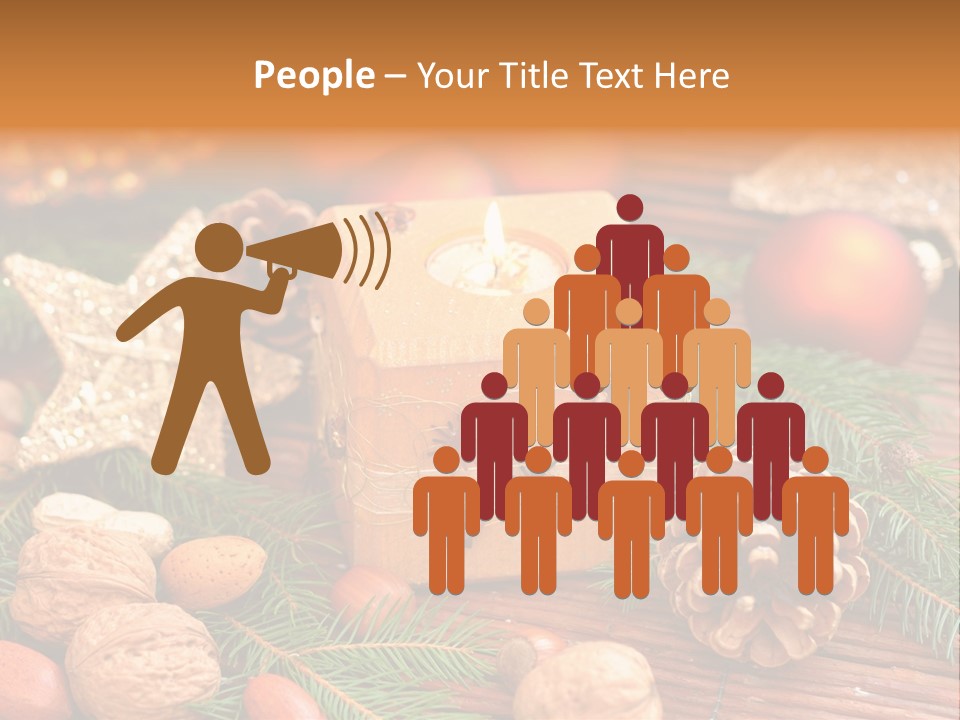 Gift Tap Nut PowerPoint Template