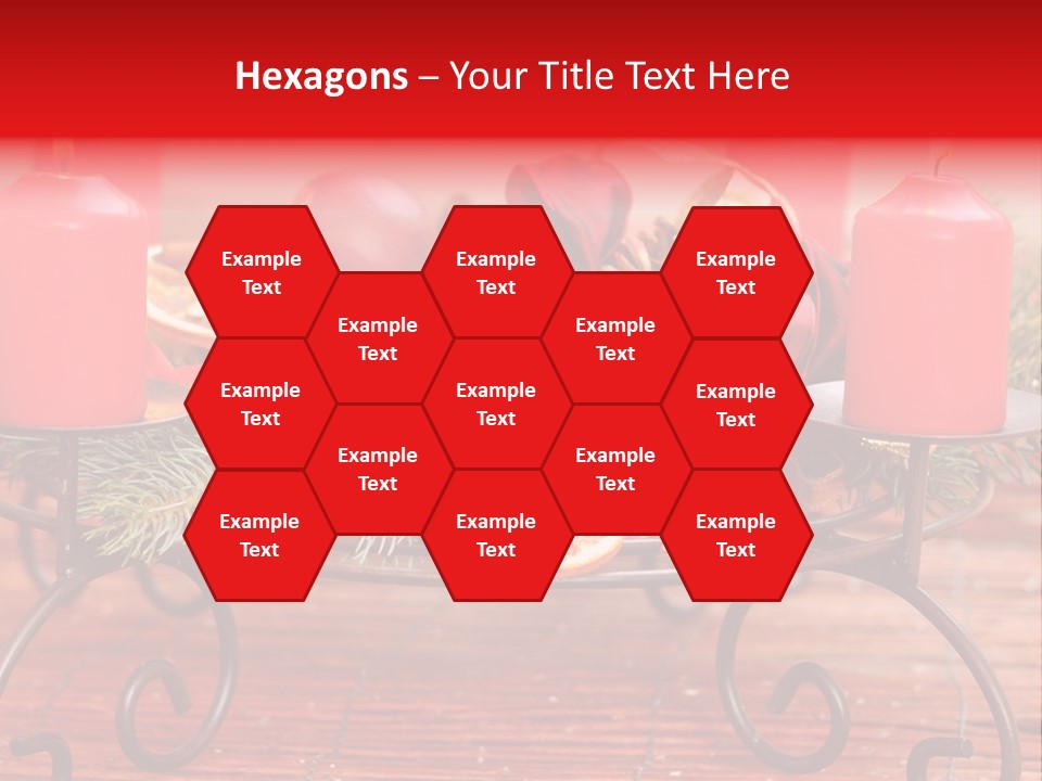 Christmas Nut Orange PowerPoint Template