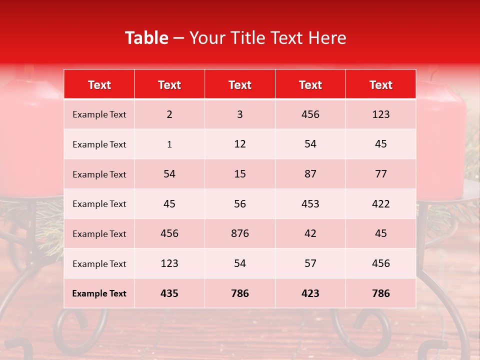 Christmas Nut Orange PowerPoint Template