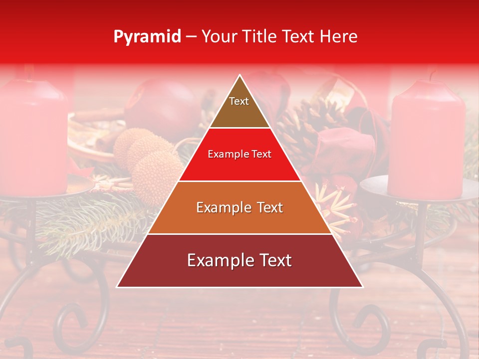 Christmas Nut Orange PowerPoint Template