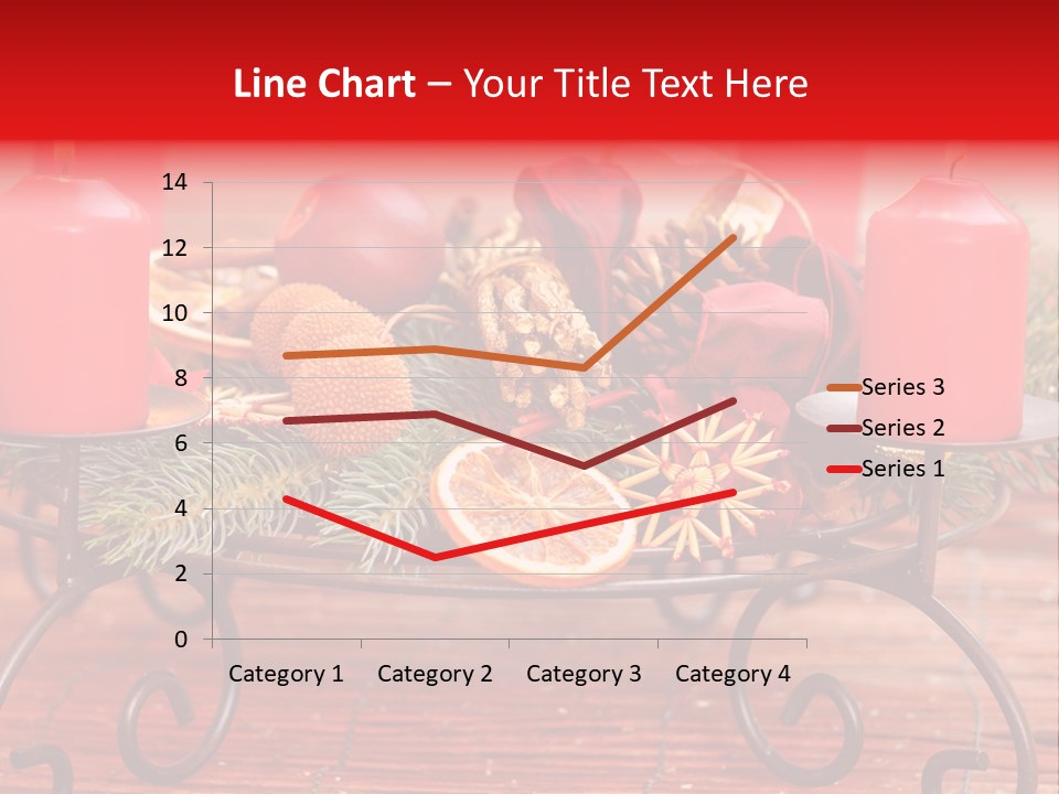 Christmas Nut Orange PowerPoint Template