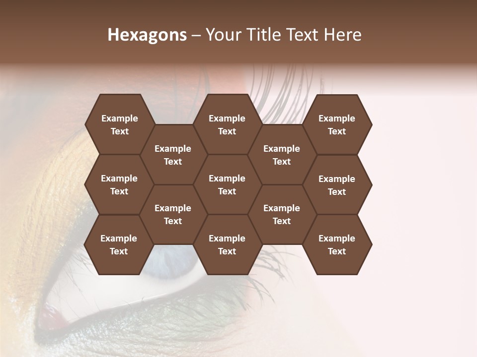 Fashion Glance Woman PowerPoint Template