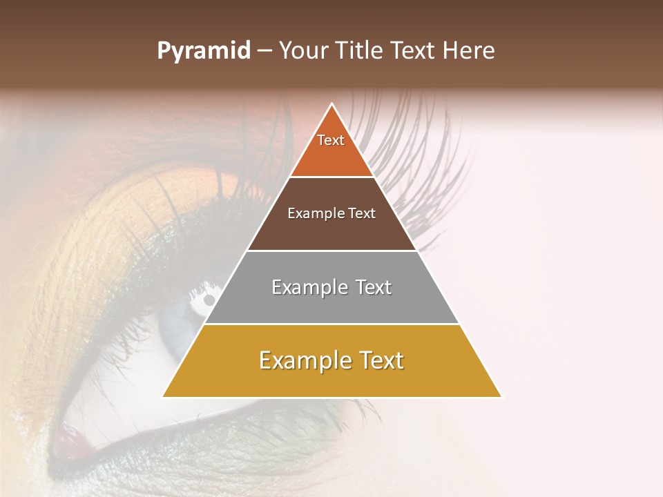 Fashion Glance Woman PowerPoint Template