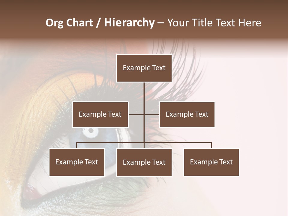 Fashion Glance Woman PowerPoint Template