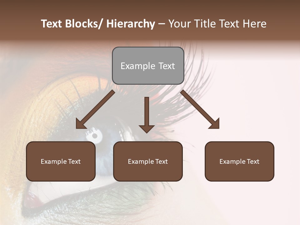 Fashion Glance Woman PowerPoint Template