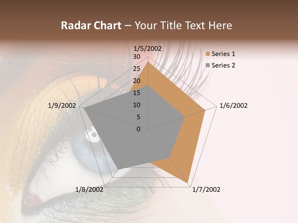 Fashion Glance Woman PowerPoint Template