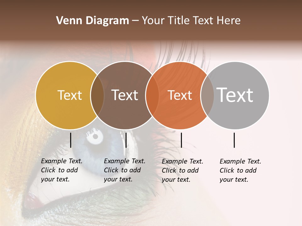 Fashion Glance Woman PowerPoint Template