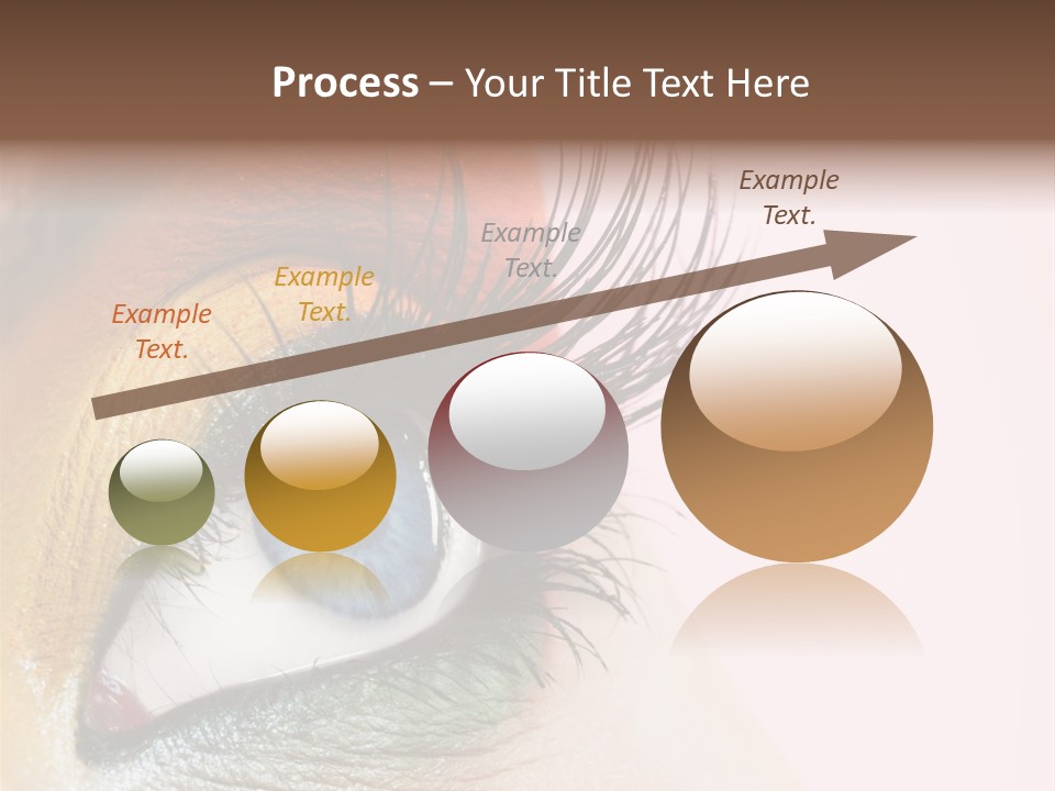 Fashion Glance Woman PowerPoint Template