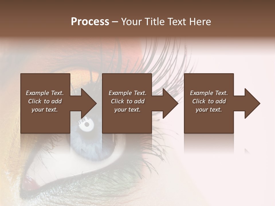 Fashion Glance Woman PowerPoint Template