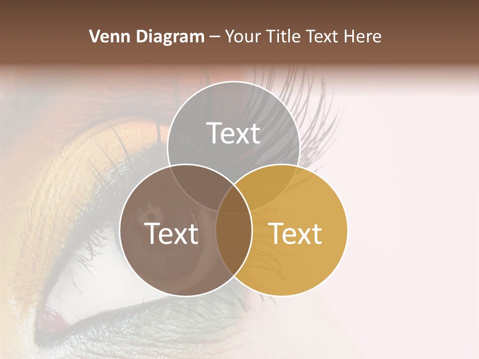 Fashion Glance Woman PowerPoint Template