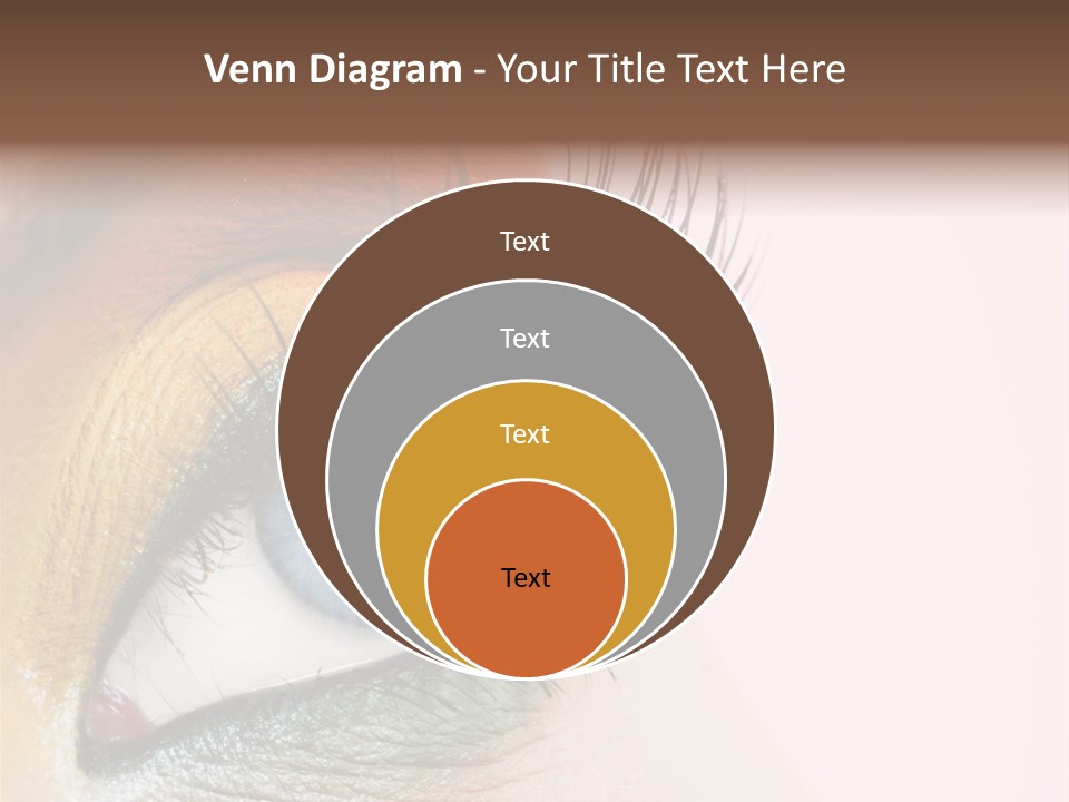 Fashion Glance Woman PowerPoint Template