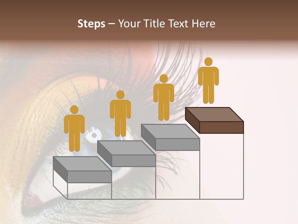 Fashion Glance Woman PowerPoint Template