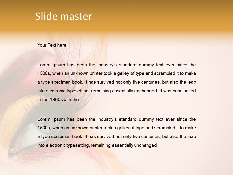 Botanical Descriptive Flower PowerPoint Template