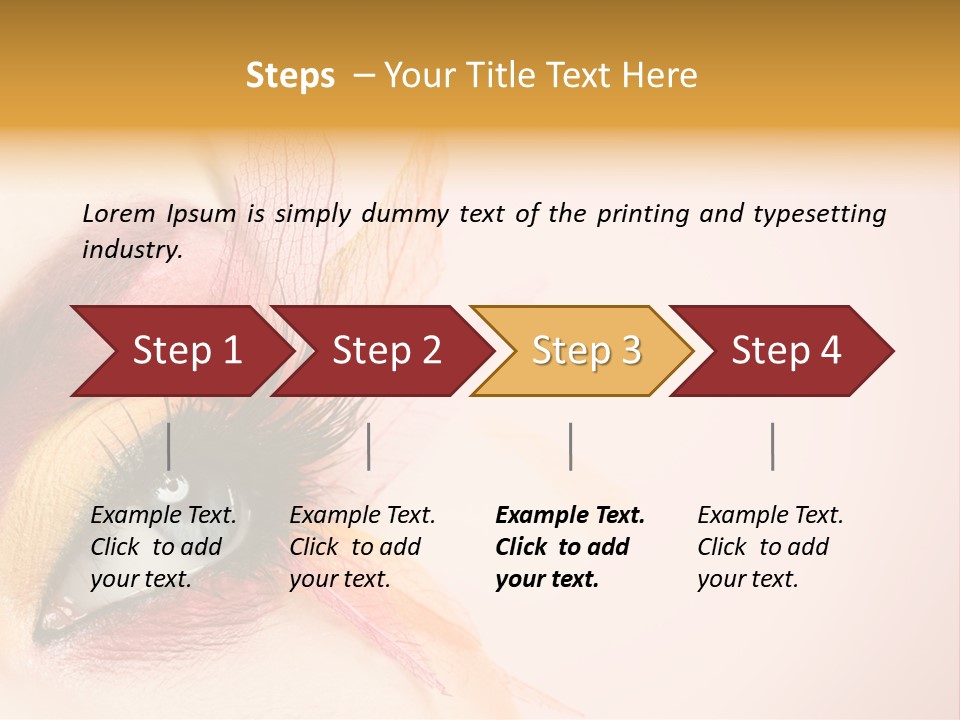 Botanical Descriptive Flower PowerPoint Template