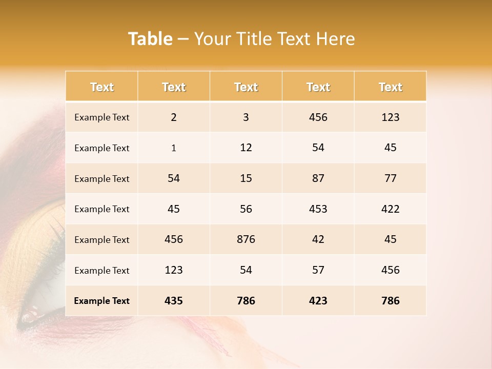 Botanical Descriptive Flower PowerPoint Template
