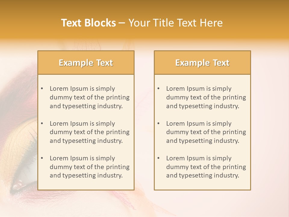 Botanical Descriptive Flower PowerPoint Template