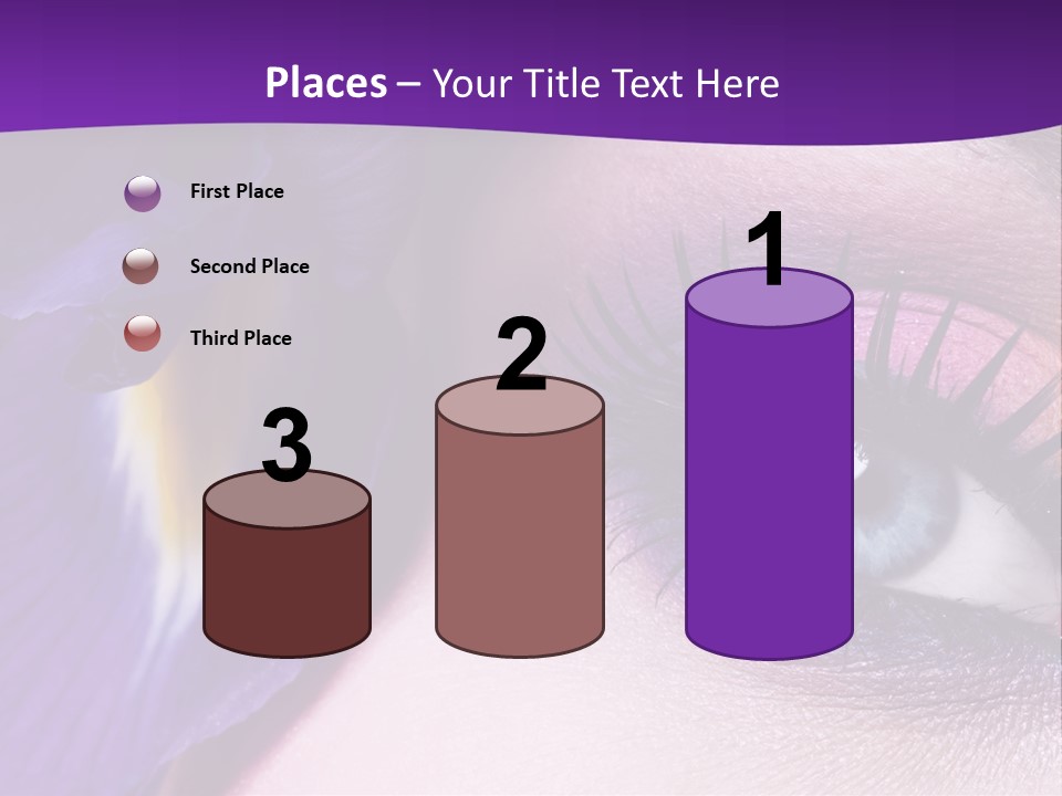 Face Woman Fashion PowerPoint Template