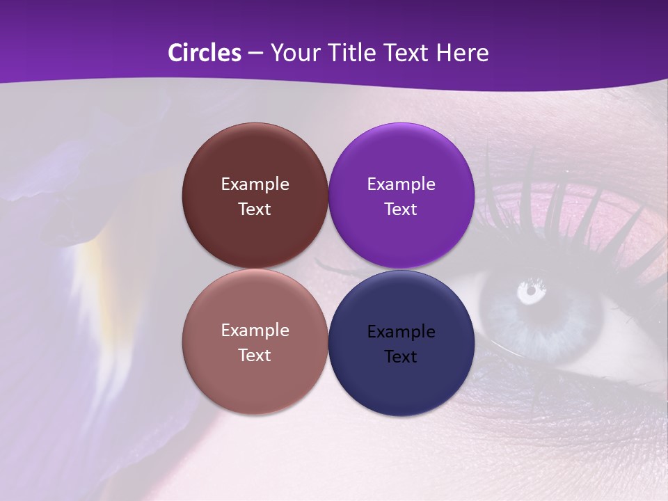 Face Woman Fashion PowerPoint Template