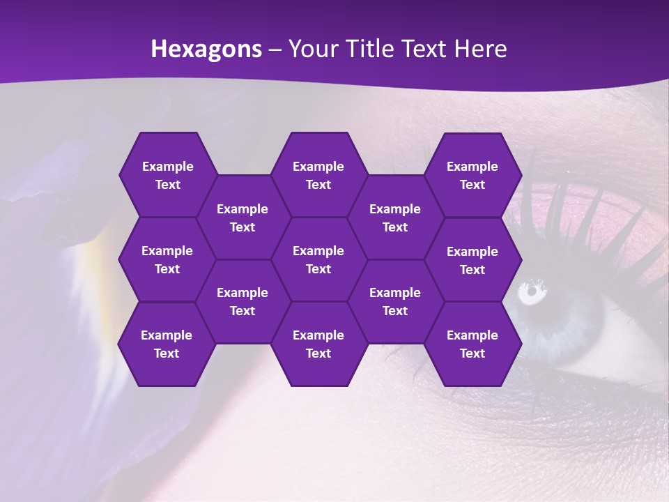 Face Woman Fashion PowerPoint Template